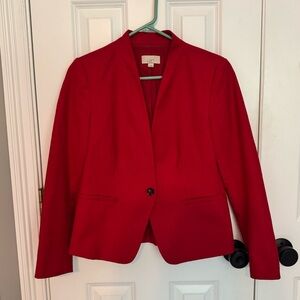 LOFT Red Women's Blazer